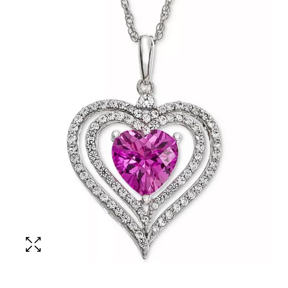 💖 Host Pick 💖 Pink Sapphire Necklace